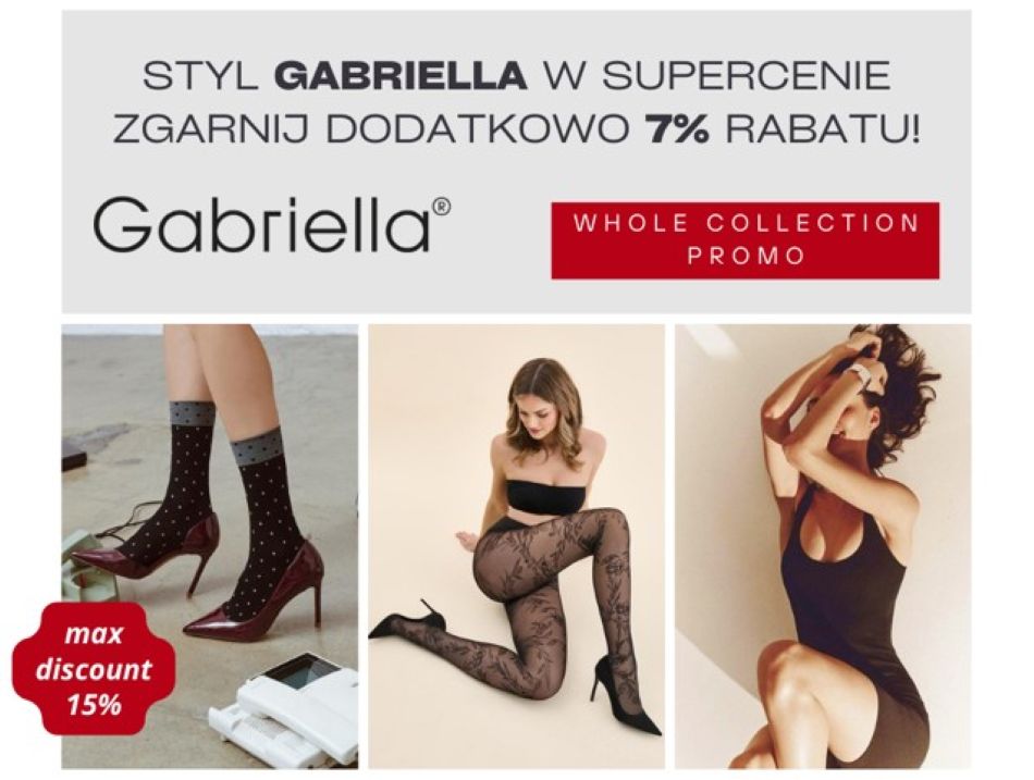 PROMOCJA NA MARKĘ GABRIELLA