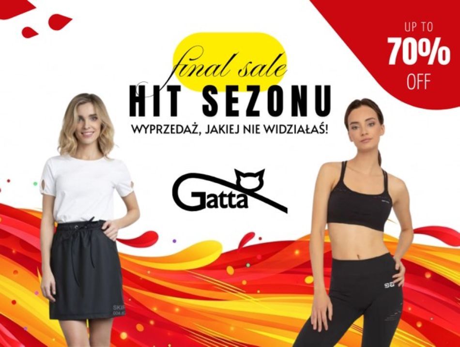 TOTALNY HIT WYPRZEDAŻ PRODUKTÓW GATTA