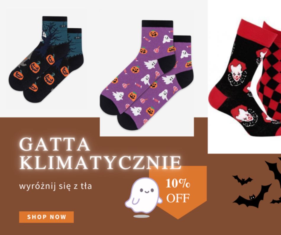PROMOCJA NA WYBRANE SKARPETKI DAMSKIE, MĘSKIE DOSTAWA 1 DZIEŃ - GATTA